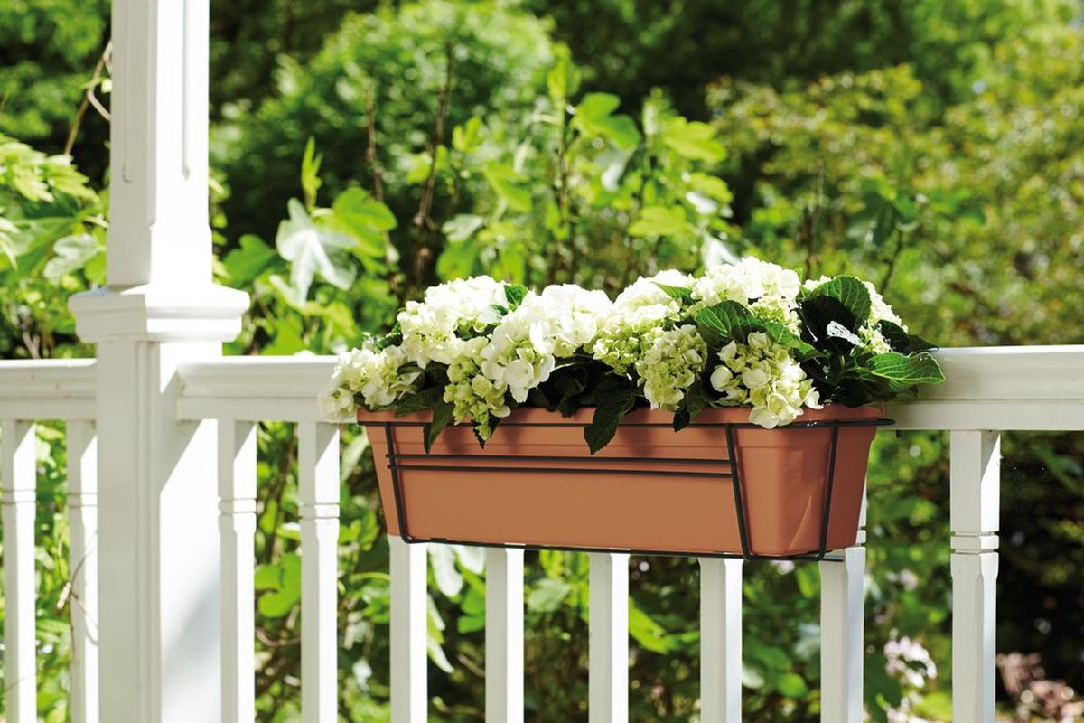 Elho Green Basics Balcony Planter 40 - Outdoor Balcony Planter