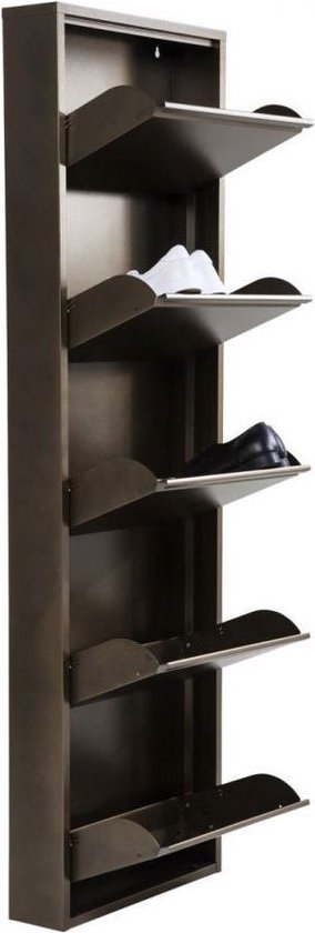 Kare Schoenenkast Caruso 5 Bronze (MO