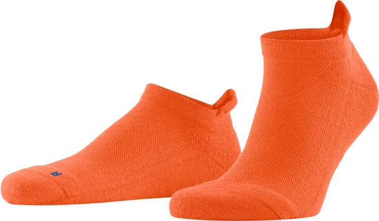 FALKE Cool Kick anatomische pluche zool functioneel garen sokken Unisex oranje - Matt 44-45