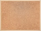 Prikbord kurk houten lijst 40 x 60 cm met setje punaises 5 stuks