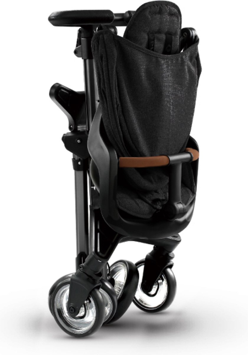 Qplay Easy Buggy Inklapbaar - Kinderbuggy Lichtgewicht Compact - Zwart – foto 7