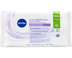 NIVEA Sensitive Reinigingsdoekjes - 25 stuks