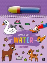 Kleuren met water 1 - Babydieren