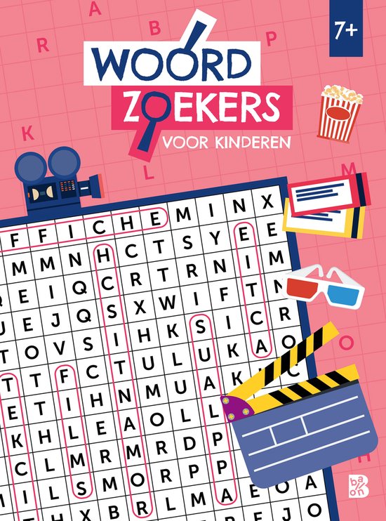 Woordzoeker - Junior - 7+ - Woordzoeker kinderen