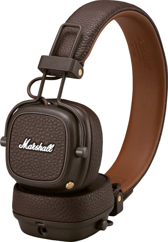 Marshall Major III Bluetooth ブラウン Marshall Major III - Bluetooth hoofdtelefoon -Bruin | bol
