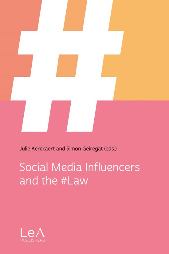 Social Media Influencers and the #Law - cover