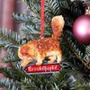 Nemesis Now - Harry Potter - Crookshanks Hermione Granger Cat Hanging Festive Decorative Ornament 9cm
