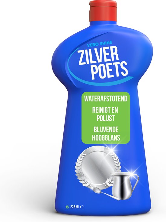 Foto: Vero shine zilverpoets 225ml zilverpoets voor sieraden zilverpoets vloeibaar