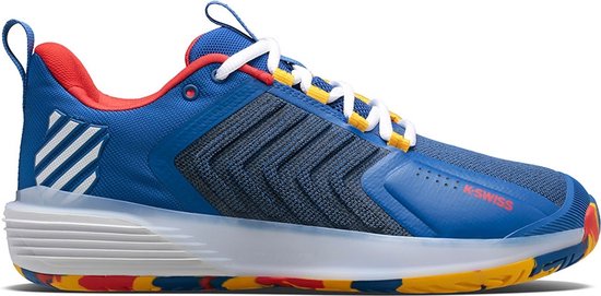 Blue And Red K-swiss Ultrashot 3 All Court 06988442 Padel Shoes