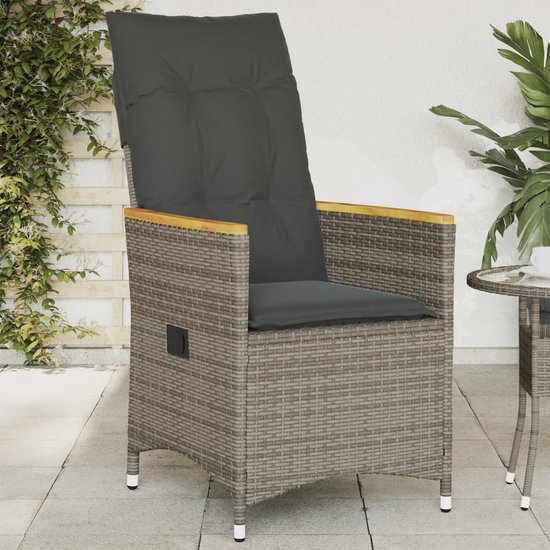 vidaXL-Tuinstoel-verstelbaar-met-kussens-poly-rattan-grijs
