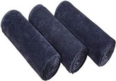 Microvezel sporthanddoeken set voor sportschool en yoga - grijs