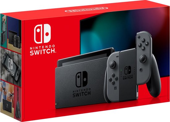Nintendo Switch Console - Grijs - Verbeterde accuduur - Handheld
