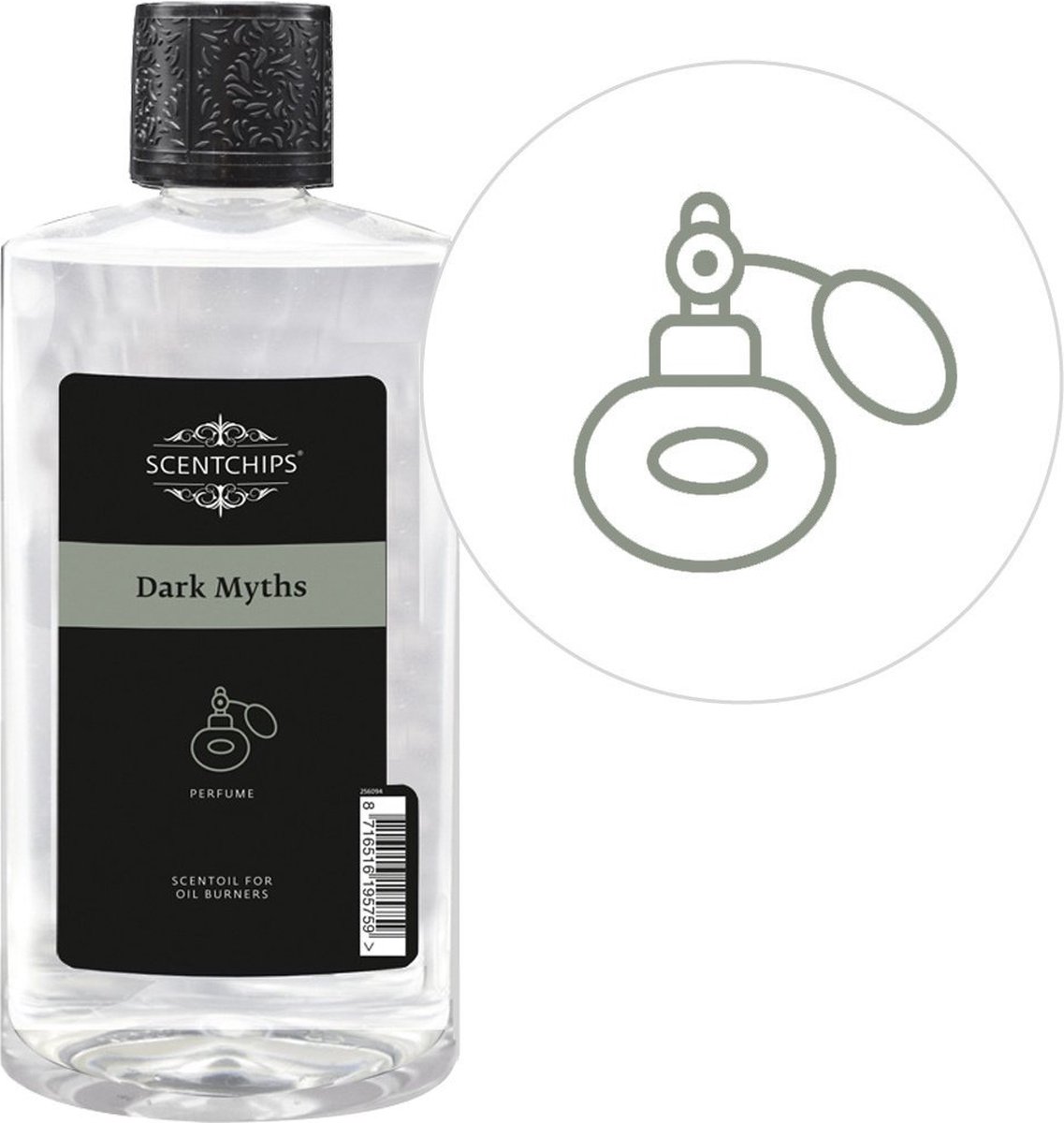 Goedkoopste Scentchips® Dark Myths - Geurolie Voor Oliebrander - Parfum Olie - Geurolie Voor Lampenolie - Geurlamp Olie - 475ml