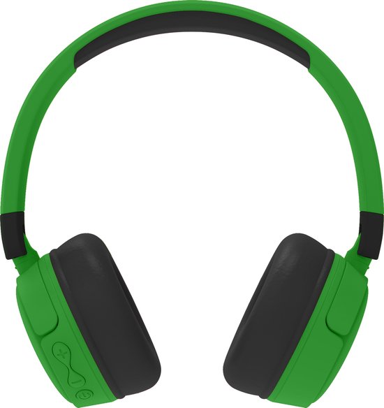 Groene en zwarte kinder koptelefoon