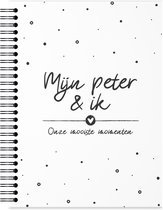 Fyllbooks Mijn Peter & Ik invulboek - Cadeau voor Peter - Tip: Zwangerschap aankondiging