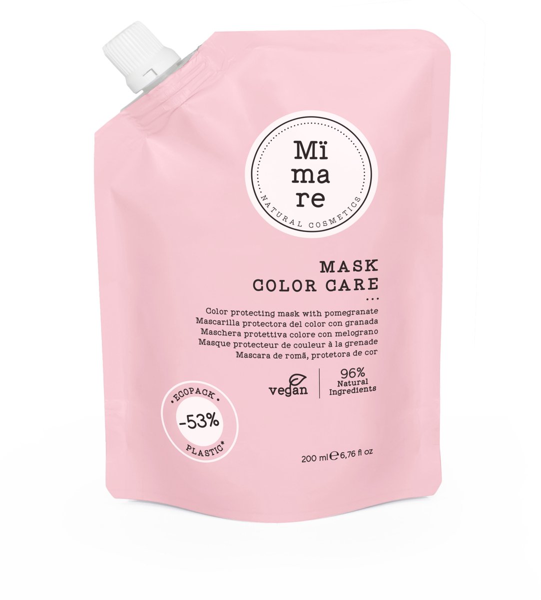 MÏMARE - COLOR CARE MASK 200ML - Gekleurd Haar - Duurzaam - Haarverzorging - Haarmasker