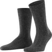FALKE Lhasa Rib business & casual Chaussettes en laine hommes gris - Taille 43-46