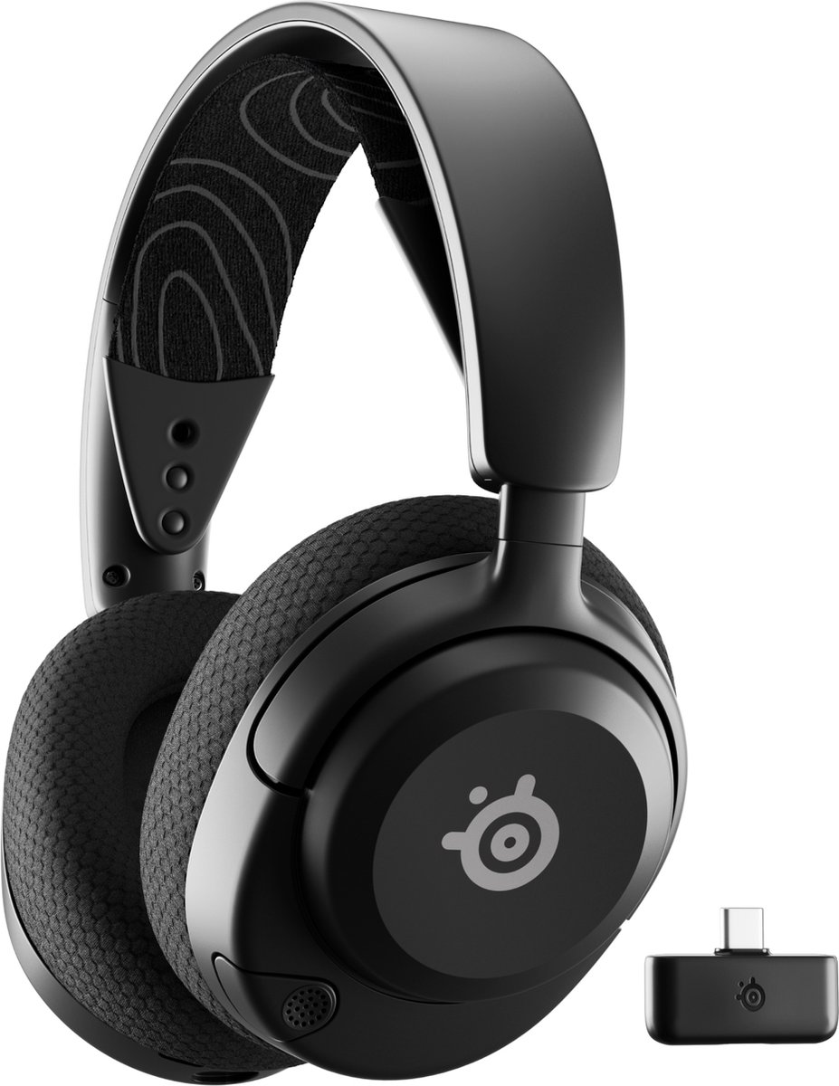 SteelSeries Arctis Nova 5 Wireless - Draadloze Gaming Headset - Zwart — afbeelding 2