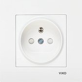 Panasonic Viko-Ups Stopcontact-Wandcontactdoos-Wit-Kinder Beveliging-Compleet