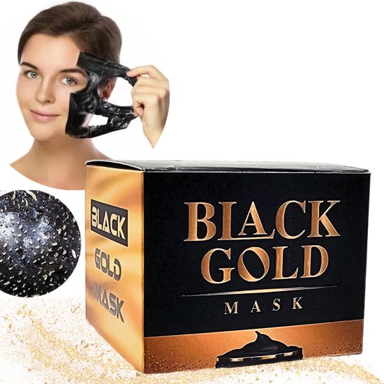 Black Gold Mask - Peel off - Gezichtsmasker 100ml - Skincare - Blackhead Remover - Verzorging masker