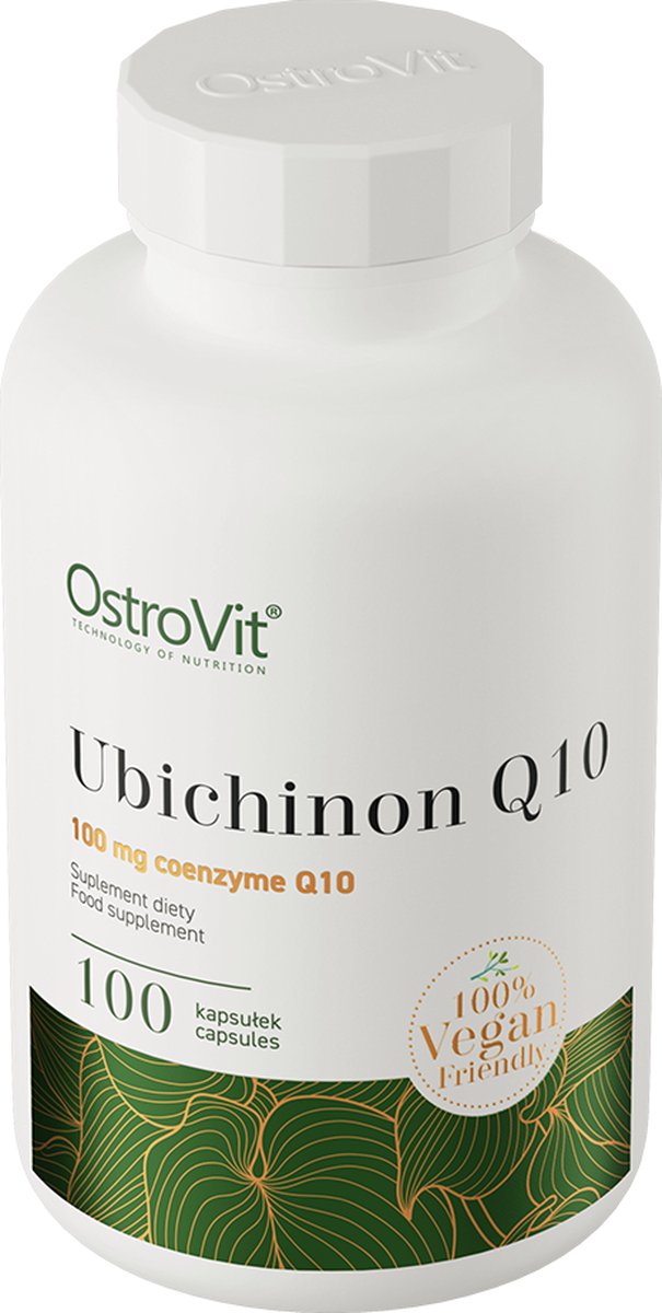Goedkoopste Supplementen - Ubiquinone Q10 - VEGAN - VEGE 100 Capsules - OstroVit