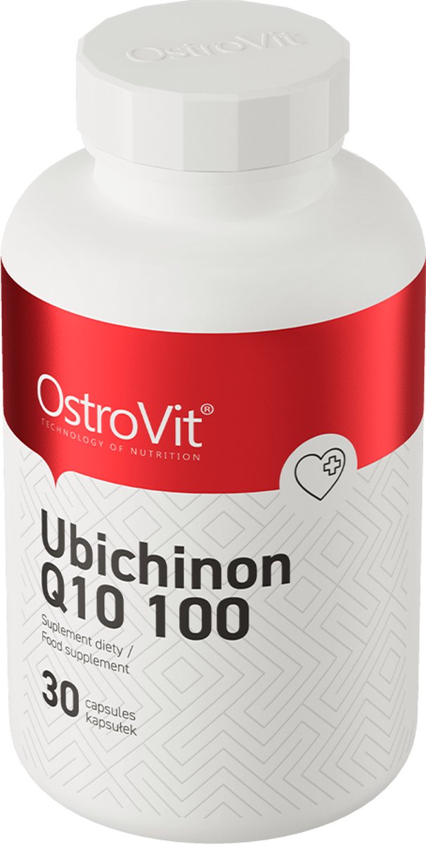 Goedkoopste Supplementen - Ubichinon Q10 30 Capsules OstroVit Be Bulk Pill Box