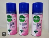 Dettol Spray Désinfectant Tout En Un Nettoyage Fleur d'Orchidée 3x400 ml