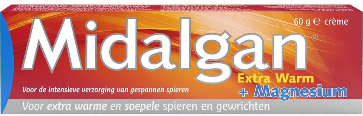 3x Midalgan Warm Extra + Magnesium 60 gr