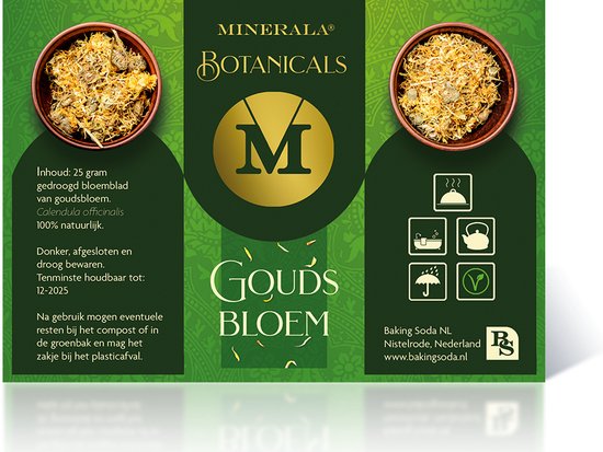 Goudsbloem – 25 gram – Gedroogde calendula