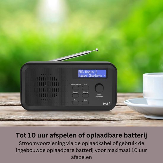 Radio DAB avec télécommande - Radio DAB Plus avec Bluetooth, DAB /FM
