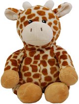 Cozy Time giraf warmteknuffel 32 cm - Cozy Warmer giraf - warmteknuffel giraf - magnetronknuffel - warmie giraf