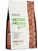 Protein Poeder - OstroVit Vegan Protein Blend 700 g - chocolade