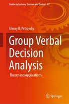 Studies in Systems, Decision and Control 451 - Group Verbal Decision Analysis