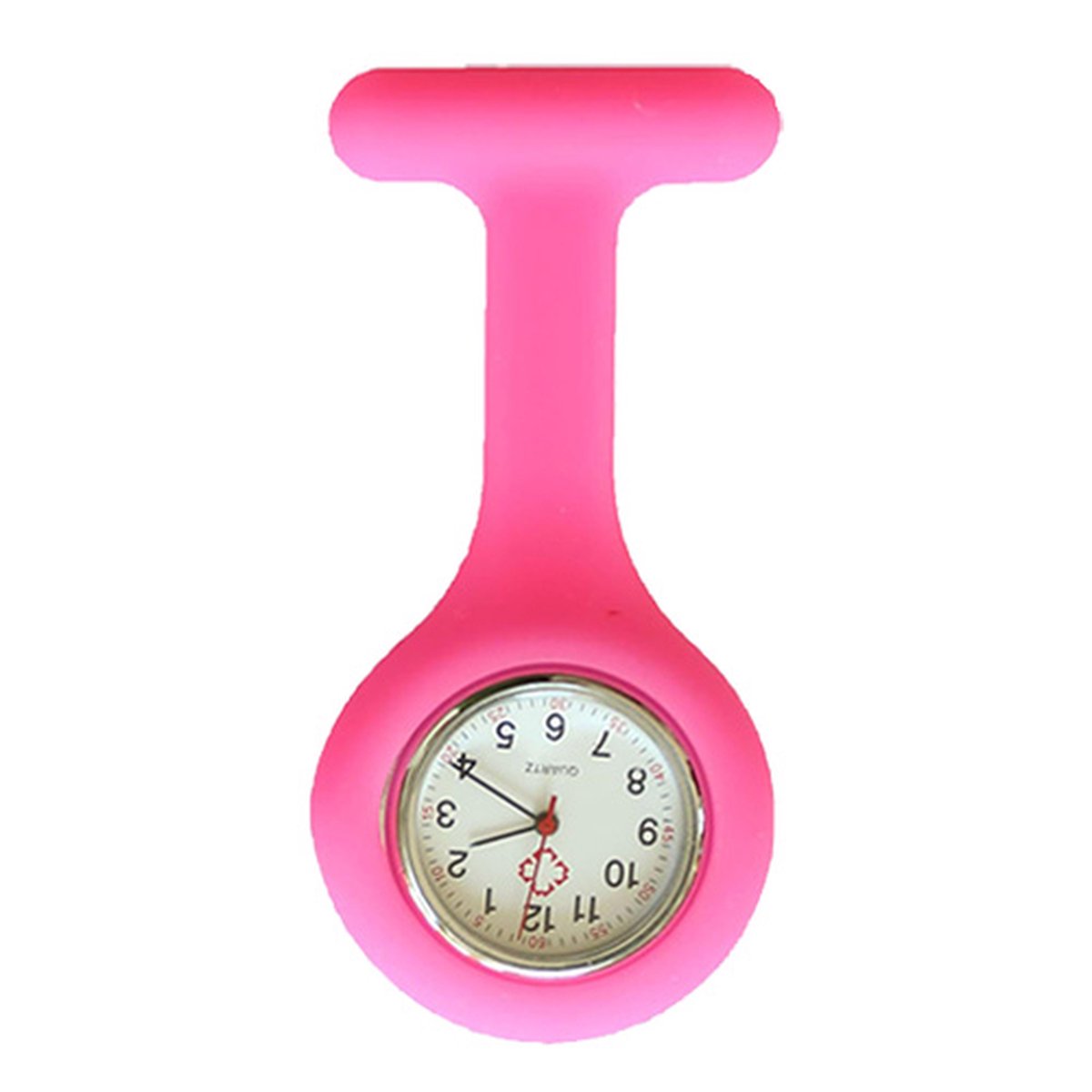 Novaex zusterhorloge Roze - Verpleegkundige horloge - inclusief batterij - Zusterhorloge siliconen - Verpleegstershorloge - verpleegkundige cadeaus