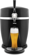 Biertap - Thuistap - Beertender - 5 Liter - Geschikt Voor Biervaten 5 Liter - 3 tot 6° - Geïntegreerd Koelsysteem - Zwart