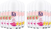 Fa Deo Roll-on Women - Fiji Dream 50 ml. GLAS - Voordeelverpakking 12 stuks