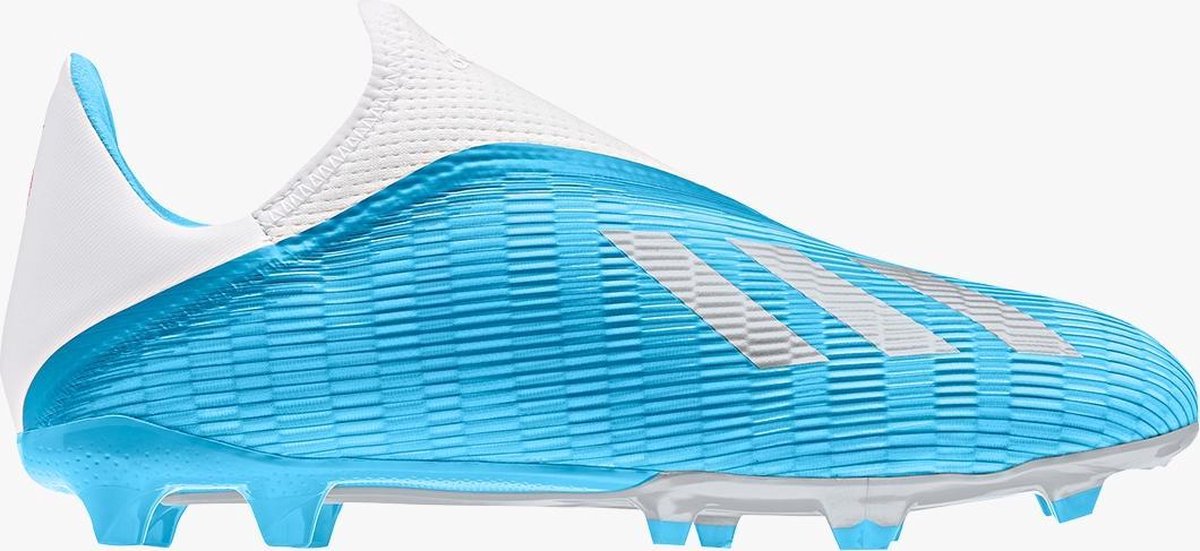 adidas X 19.3 Laceless FG Hard Wired Voetbalschoenen Heren - Bright  Cyan/Black/Pink - | bol.com