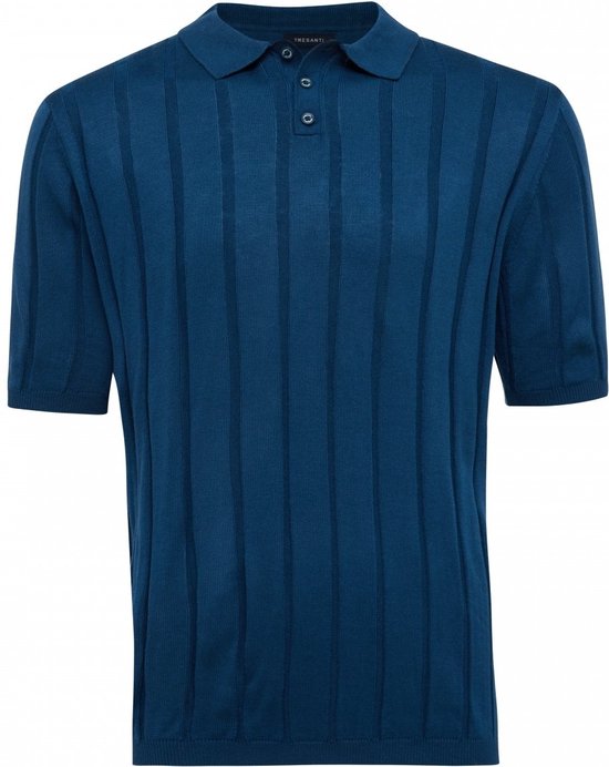 TRESANTI | AREZZO I Polo met rib | Navy | Size XXL