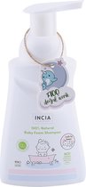 INCIA - 100% Natuurlijke Baby Foam Shampoo - Biologisch gecertificeerd - Helpt berg (seborroïsch eczeem) te verwijderen - 200 ml