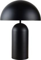 Tafellamp Best 35 Zwart/Wit - hoogte 50cm - excl. 2x E27 lichtbron - IP20 - snoerdimmer > lampen staand zwart wit | tafellamp zwart wit | tafellamp slaapkamer zwart wit | tafellamp woonkamer zwart wit | design lamp zwart wit | lamp modern zwart wit