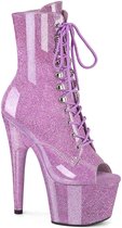 Pleaser - ADORE-1021GP Plateau Laarzen - US 10 - 40 Shoes - Lila