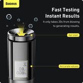 Baseus Automatische Alcohol Tester Blaastest Oplaadbare Met Led Scherm