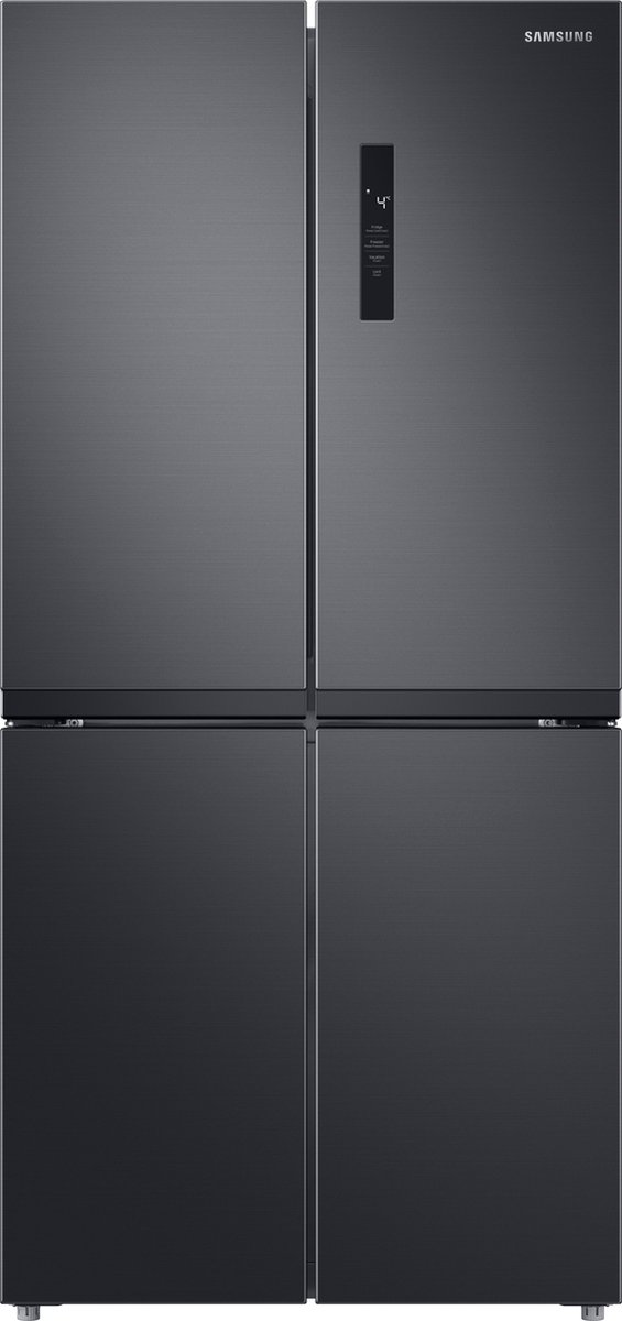 Samsung RF48A400EB4 Vrijstaand Frans deur Antraciet LED Touch