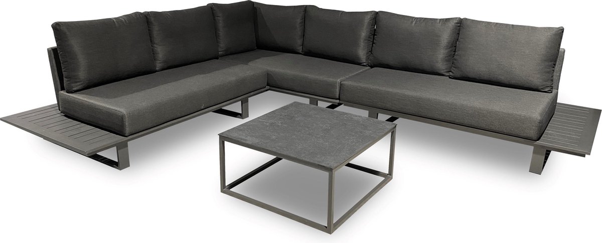 Loungeset Bora Bora aluminium rechts