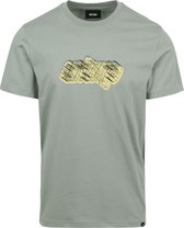 ANTWRP - T-Shirt Future Lichtgroen - Heren - Maat M - Modern-fit