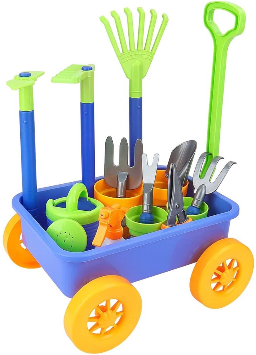 Dailysupplies Kinder Tuinset Strandspeelgoed Strandschep Kinder Tuingereedschap Groen met Blauw