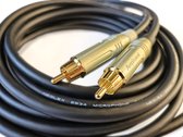 Audiophile Squad Cinch Kabel van MOGAMI 2534 - 3m High End RCA Audio Kabel V2.0