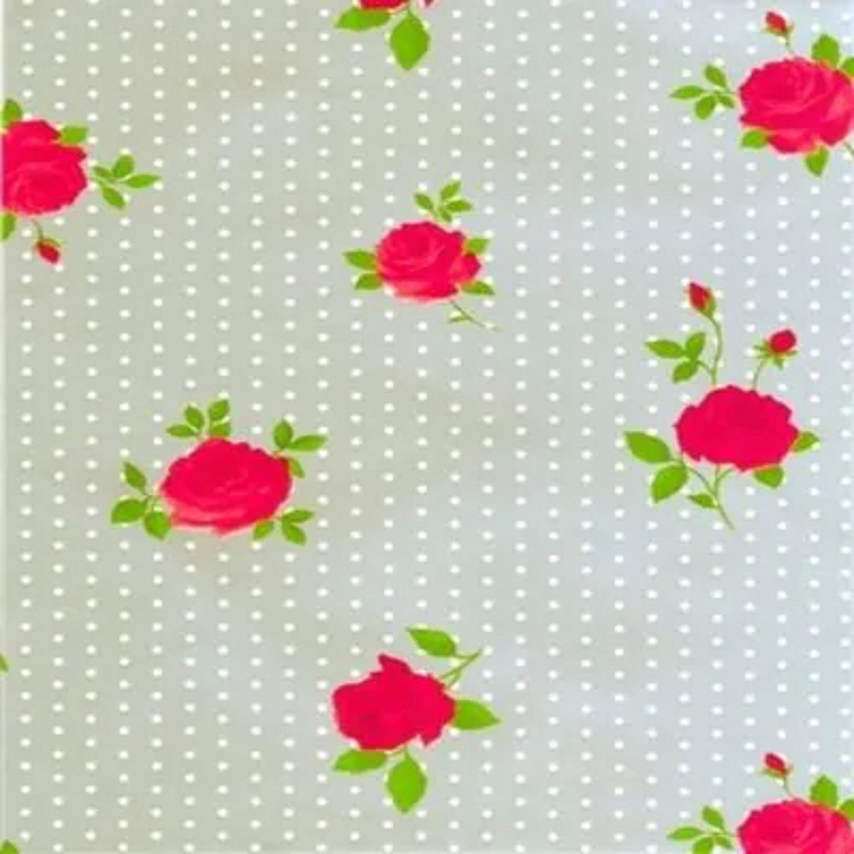 2LIF Decoratie plakfolie meubelfolie Rozen rose silver 45 cm x 2 meter zelfklevend - Decoratiefolie - Plakplastic - Raamfolie Rozen zilver