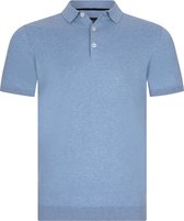 Cavallaro Napoli - Sorrentino Poloshirt Lichtblauw - Regular-fit - Heren Poloshirt Maat L