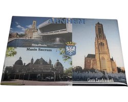 Arnhem Magneet met Stadhuis, Musis Sacrum en Eusebiuskerk